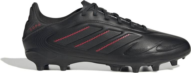 Adidas Copa Pure III League Gras Kunstgras Voetbalschoenen (MG) Kids Zwart Donkergrijs Rood
