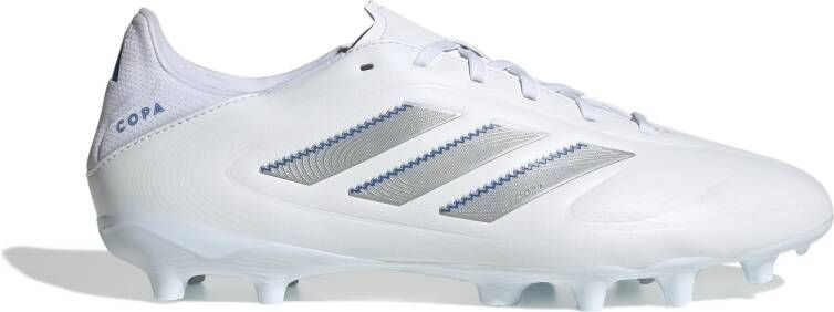 Adidas Copa Pure III League Gras Kunstgras Voetbalschoenen (MG) Wit Zilver Blauw