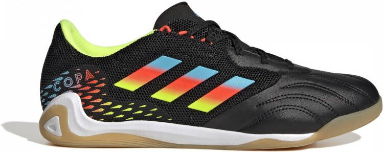 Adidas Copa Sense.3 Zaalvoetbalschoenen (IN) Zwart Blauw Geel - Foto 4