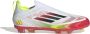 Adidas F50 Elite Veterloze Gras Voetbalschoenen (FG) Kids Wit Rood Zwart Geel - Thumbnail 1