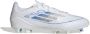 Adidas F50 League Gras Kunstgras Voetbalschoenen (MG) Wit Blauw Zilver - Thumbnail 1
