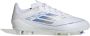 Adidas F50 League Gras Kunstgras Voetbaschoenen (MG) Kids Wit Blauw Zilver - Thumbnail 1