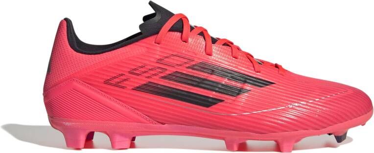 Adidas F50 League Gras Kunstgras Voetbalschoenen (MG) Felrood Zwart Zilver