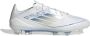 Adidas F50 Pro Gras Voetbalschoenen (FG) Wit Blauw Zilver - Thumbnail 1