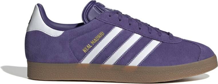 Adidas Gazelle Real Madrid Terrace Icons Sneakers Paars Wit Bruin