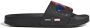 Adidas Kids adidas Adilette Spider Badslippers Kids Zwart Rood Blauw - Thumbnail 1