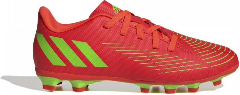 Adidas Kids adidas Predator Edge.4 Gras Kunstgras Voetbalschoenen(FxG)Kids Rood Groen