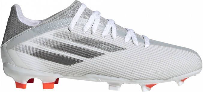 Adidas Kids adidas X Speedflow.3 Gras Voetbalschoenen(FG)Kids Wit Grijs Rood