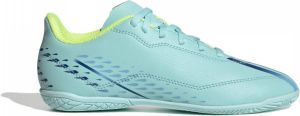 Adidas Kids adidas X Speedportal.4 Zaalvoetbalschoenen(IN)Kids Blauw Geel Groen