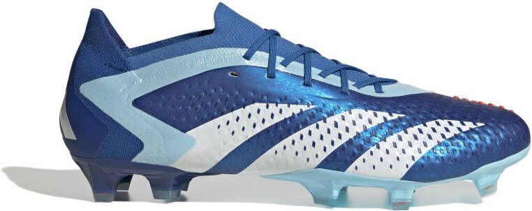 Adidas Predator Accuracy.1 Low Gras Voetbalschoenen (FG) Blauw Lichtblauw Wit