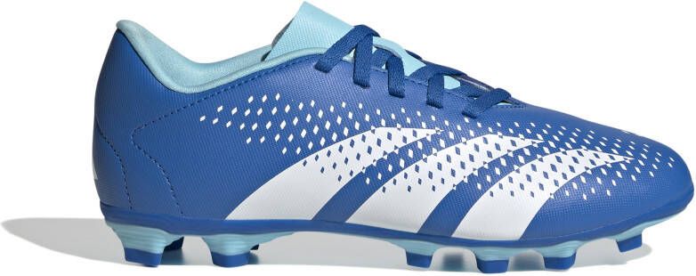 Adidas Predator Accuracy.4 Gras Kunstgras Voetbalschoenen (FxG) Kids Blauw Lichtblauw Wit