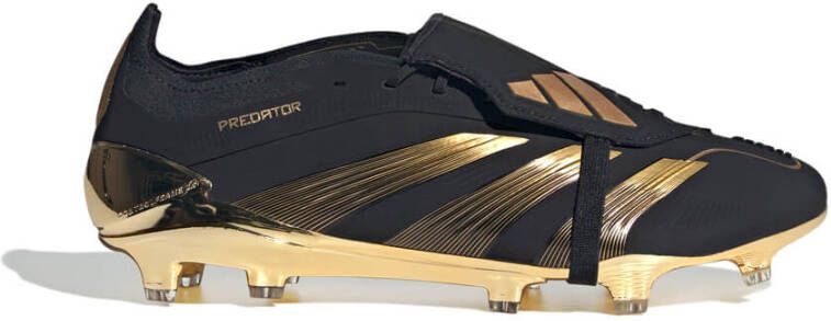 adidas Predator Bellingham Elite FT Gras Voetbalschoenen (FG) Zwart Goud