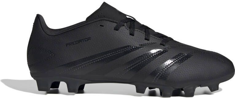 Adidas Predator Club Gras Kunstgras Voetbalschoenen (MG) Zwart Donkergrijs