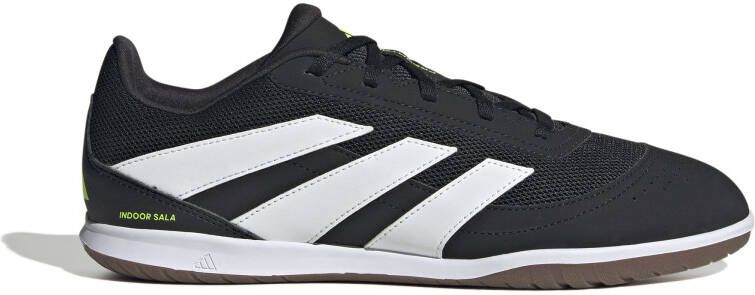 Adidas Predator Club Sala Zaalvoetbalschoenen (IN) Zwart Wit Neongeel