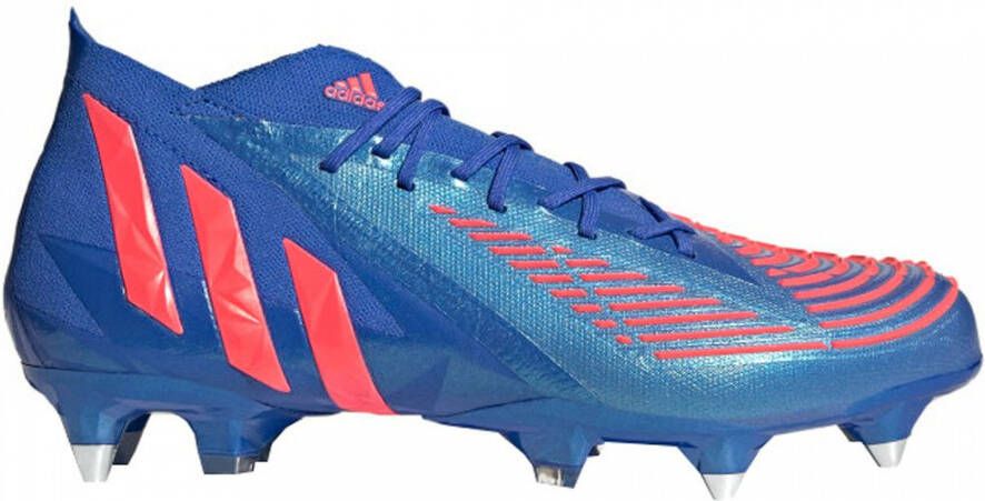 adidas Predator Edge.1 IJzeren Nop Voetbalschoenen(SG)Blauw Rood