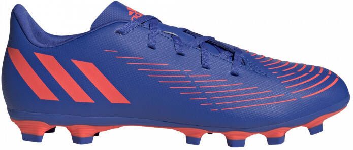 adidas Predator Edge.4 Gras Kunstgras Voetbalschoenen(FxG)Blauw Rood