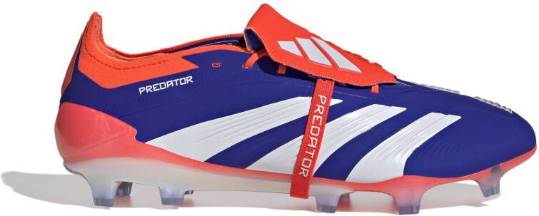 adidas Predator Elite FT Gras Voetbalschoenen (FG) Blauw Wit Rood