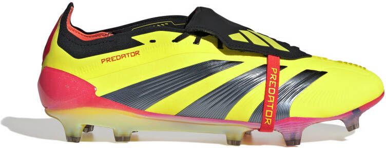 Adidas Predator Elite FT Gras Voetbalschoenen (FG) Felgeel Zwart Rood - Foto 2