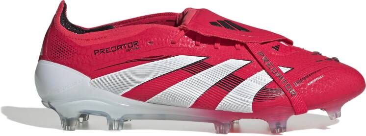 Adidas Predator Elite FT Gras Voetbalschoenen (FG) Rood Wit Zwart