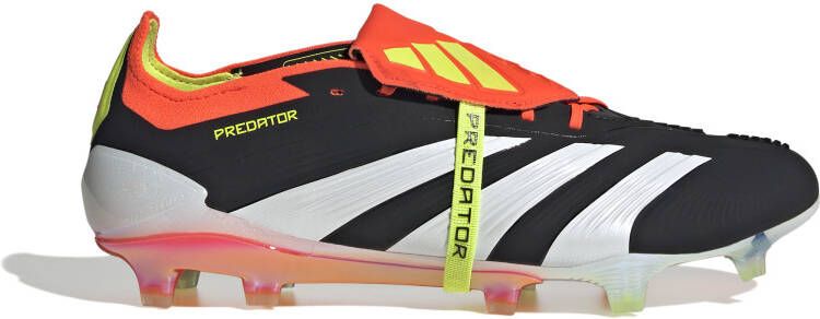 Adidas Predator Elite FT Gras Voetbalschoenen (FG) Zwart Wit Felrood -  Schoenen.nl