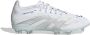 Adidas Predator Elite Gras Voetbalschoenen (FG) Kids Wit Zilver Blauw - Thumbnail 1