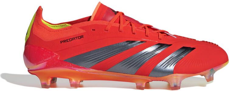 Adidas Predator Elite Gras Voetbalschoenen (FG) Rood Zwart Geel - Foto 2