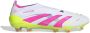 Adidas Predator Elite Veterloze Gras Voetbalschoenen (FG) Wit Roze Neongeel - Thumbnail 1