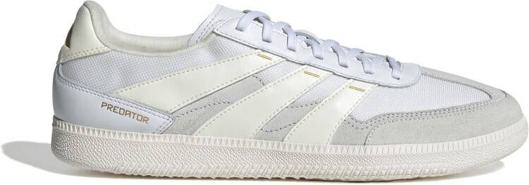adidas Predator Freestyle Zaalvoetbalschoenen (IN) Wit Lichtgrijs Goud