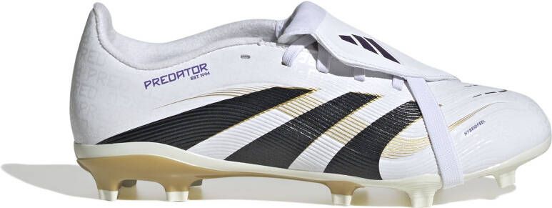 Adidas Predator League FT Gras Kunstgras Voetbalschoenen (MG) Kids Wit Zwart Goud