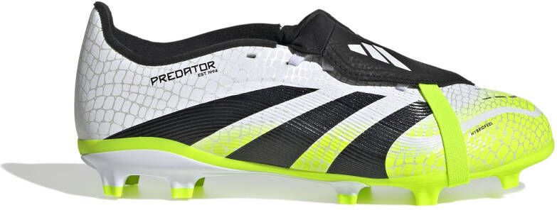 Adidas Predator League FT Gras Kunstgras Voetbalschoenen (MG) Kids Wit Zwart Neongeel