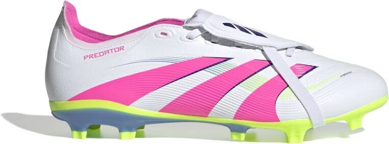 Adidas Predator League FT Gras Kunstgras Voetbalschoenen (MG) Wit Roze Neongeel