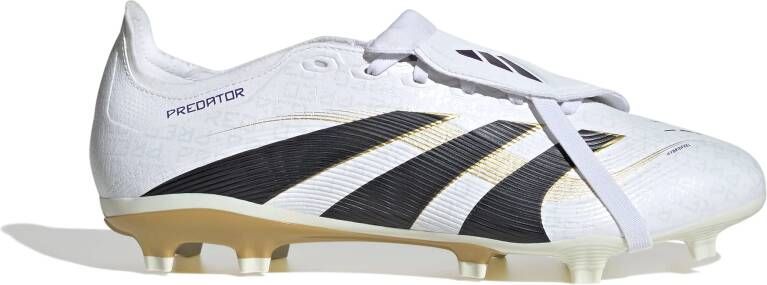 Adidas Predator League FT Gras Kunstgras Voetbalschoenen (MG) Wit Zwart Goud