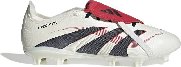 adidas Predator League FT Gras Kunstgras Voetbalschoenen (MG) Wit Zwart Rood