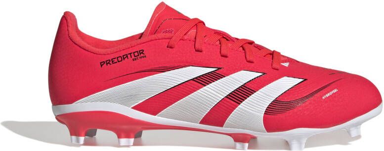 Adidas Predator League Gras Kunstgras Voetbalschoenen (MG) Kids Rood Wit Zwart