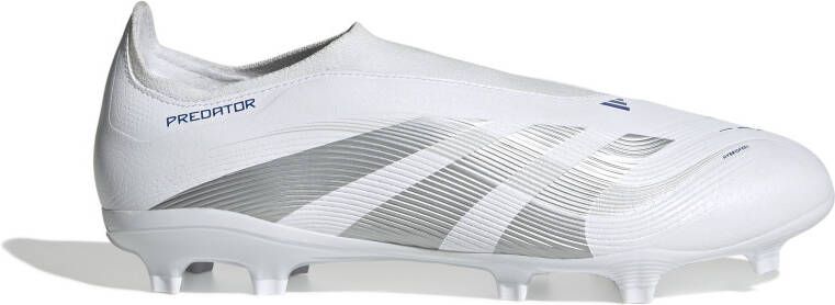 Adidas Predator League Veterloze Gras Kunstgras Voetbalschoenen (MG) Wit Zilver Blauw