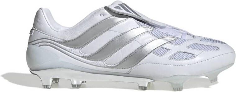 Adidas Predator Precision Elite Gras Voetbalschoenen (FG) Wit Zilver Grijs