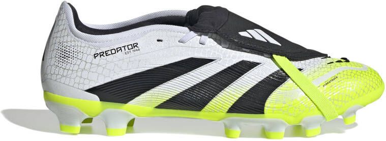 Adidas Predator Pro FT Gras Kunstgras Voetbalschoenen (MG) Wit Zwart Neongeel
