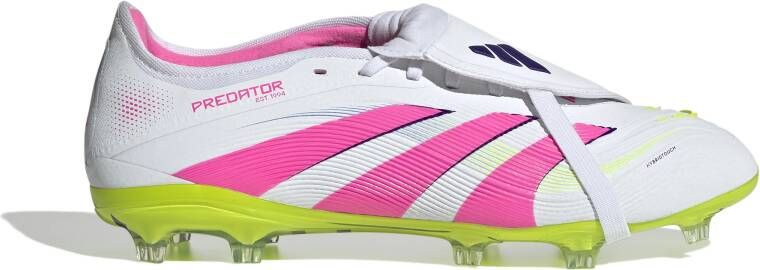 Adidas Predator Pro FT Gras Voetbalschoenen (FG) Wit Roze Neongeel