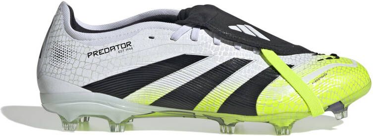 Adidas Predator Pro FT Gras Voetbalschoenen (FG) Wit Zwart Neongeel
