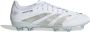 Adidas Predator Pro Gras Voetbalschoenen (FG) Wit Zilver Blauw - Thumbnail 1