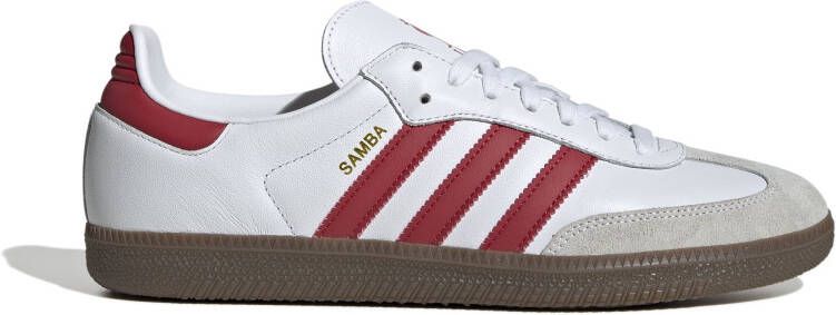 Adidas Samba Liverpool Sneakers Wit Rood - Foto 1
