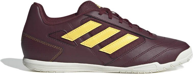 adidas Super Sala 2 Zaalvoetbalschoenen (IN) Bordeauxrood Geel Wit