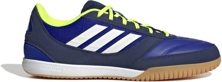 Adidas Top Sala Competition II Zaalvoetbalschoenen (IN) Blauw Donkerblauw Wit Neongeel