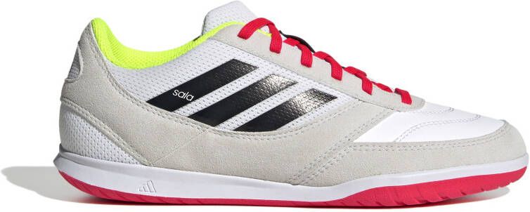 Adidas Top Sala Competition II Zaalvoetbalschoenen (IN) Kids Wit Grijs Rood Geel