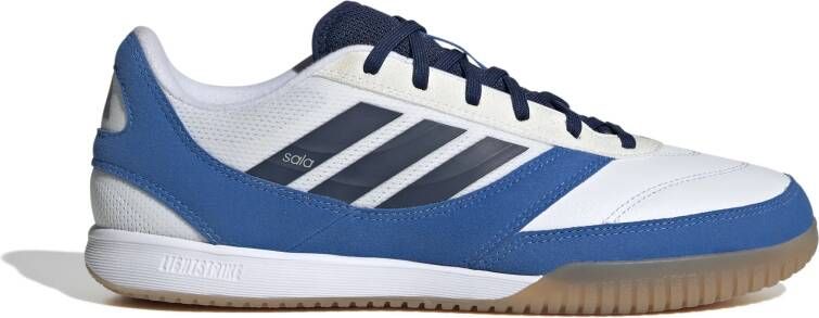 Adidas Top Sala Competition II Zaalvoetbalschoenen (IN) Wit Blauw Donkerblauw