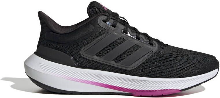 Adidas Ultrabounce Hardloopschoenen Dames Zwart Wit Paars