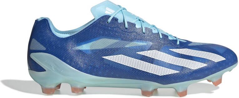 Adidas X Crazyfast+ Gras Voetbalschoenen (FG) Blauw Lichtblauw Wit