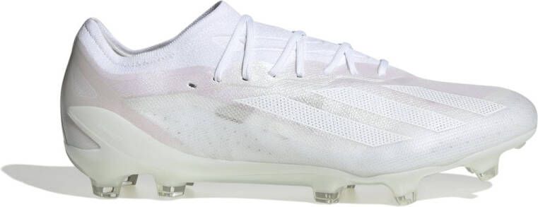 Adidas X Crazyfast.1 Gras Voetbalschoenen (FG) Wit Metallic - Foto 3