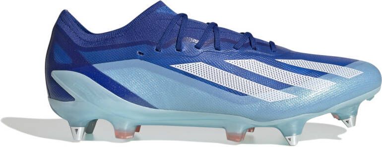 Adidas X Crazyfast.1 IJzeren-Nop Voetbalschoenen (SG) Blauw Lichtblauw Wit