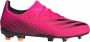 Adidas Kids adidas X Ghosted.3 Gras Voetbalschoenen (FG) Kids Roze Zwart Oranje - Thumbnail 2